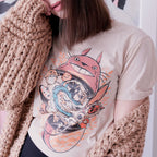 Produktbild Ilustrata - My Neighbour Matrjoschka T-Shirt beige