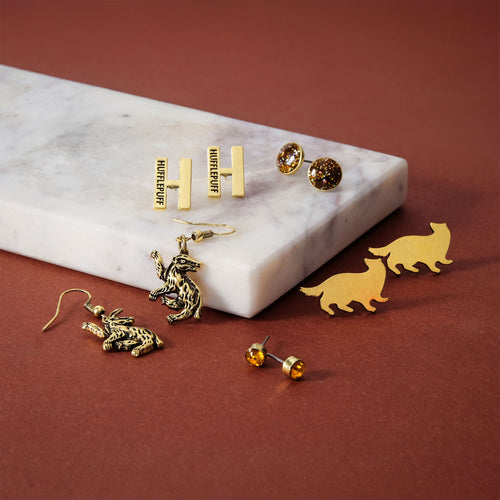 Produktbild Harry Potter - Hufflepuff Ohrstecker Set