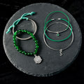 Produktbild Harry Potter - Slytherin Armbänder 5er Set