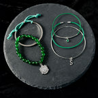 Produktbild Harry Potter - Slytherin Armbänder 5er Set