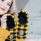 Produktbild Harry Potter - Hufflepuff Plüsch Pantoffeln