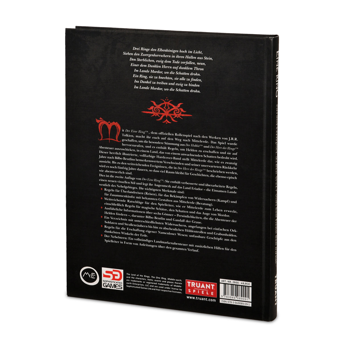Produktbild Der Herr der Ringe - Der Eine Ring Grundregelwerk Zweite Edition