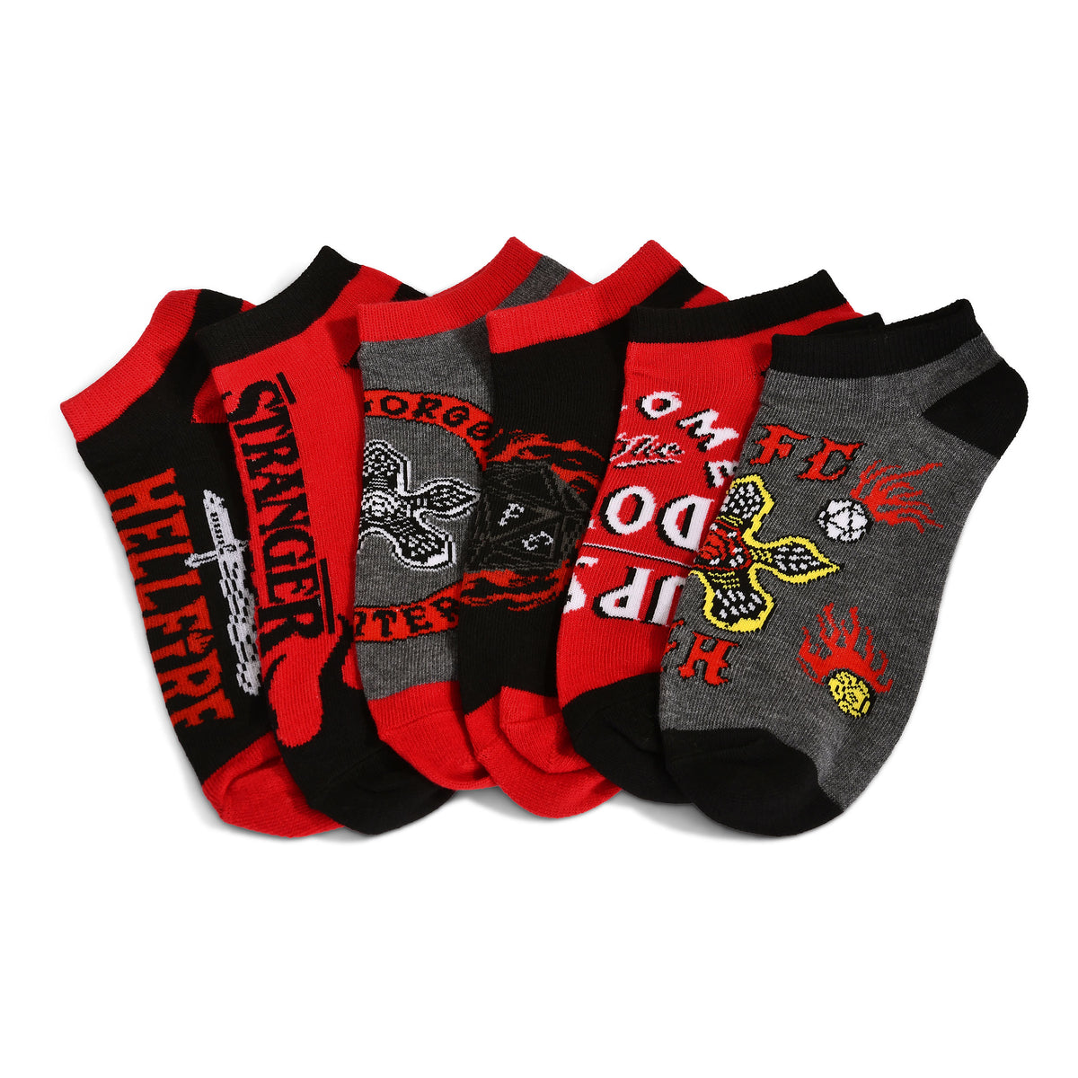 Produktbild Stranger Things - Hellfire Club Socken 6er Set