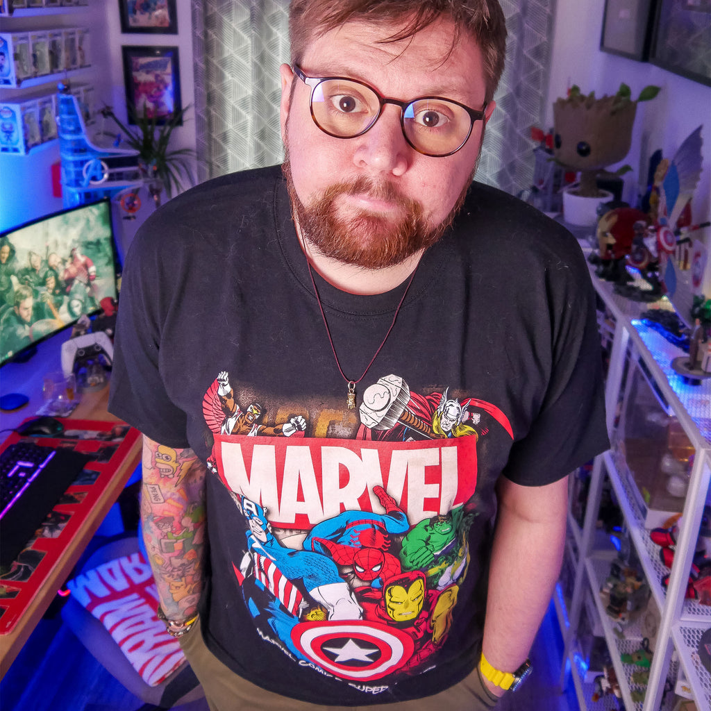 Produktbild Marvel Comics Superheroes T-Shirt schwarz