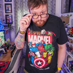 Produktbild Marvel Comics Superheroes T-Shirt schwarz