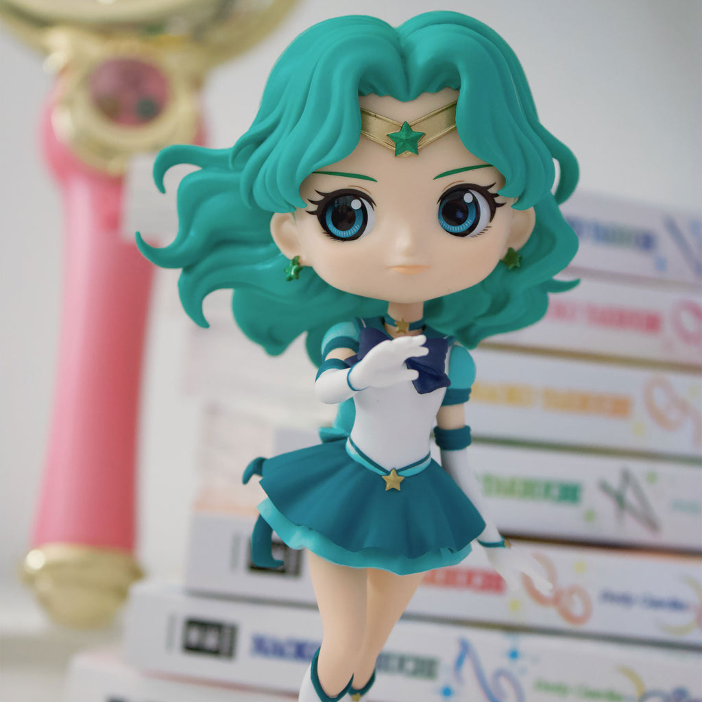 Produktbild Sailor Moon Cosmos - Sailor Neptun Q Posket Figur Version A