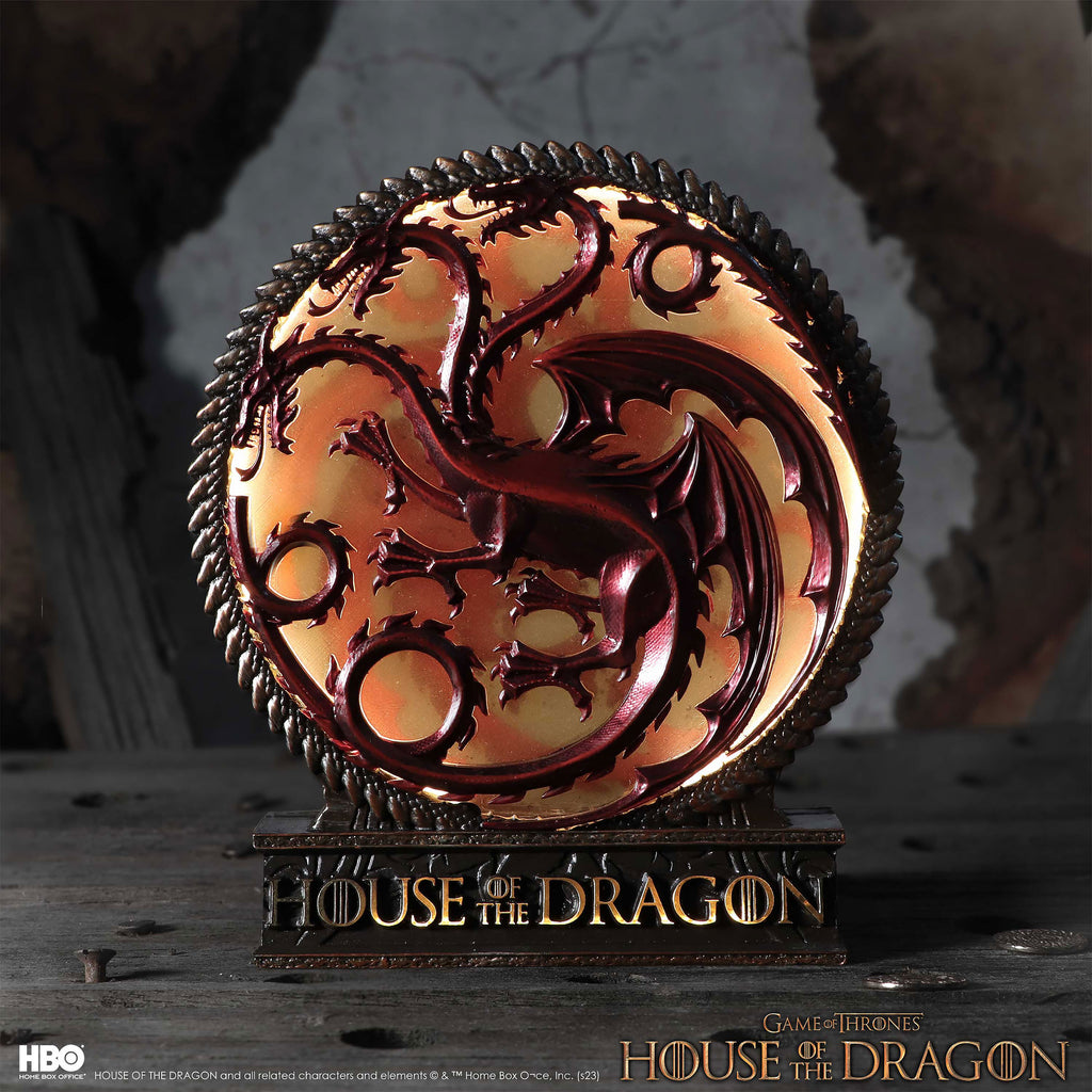 Produktbild Targaryen Wappen Tischlampe deluxe - House of the Dragon