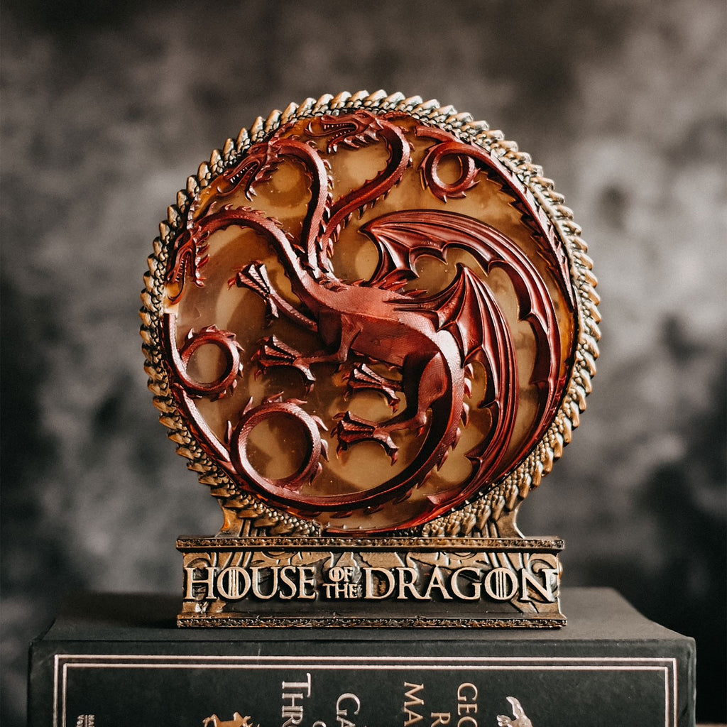 Produktbild Targaryen Wappen Tischlampe deluxe - House of the Dragon