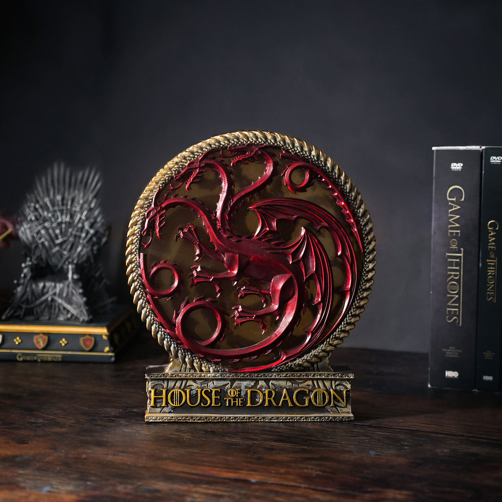Produktbild Targaryen Wappen Tischlampe deluxe - House of the Dragon
