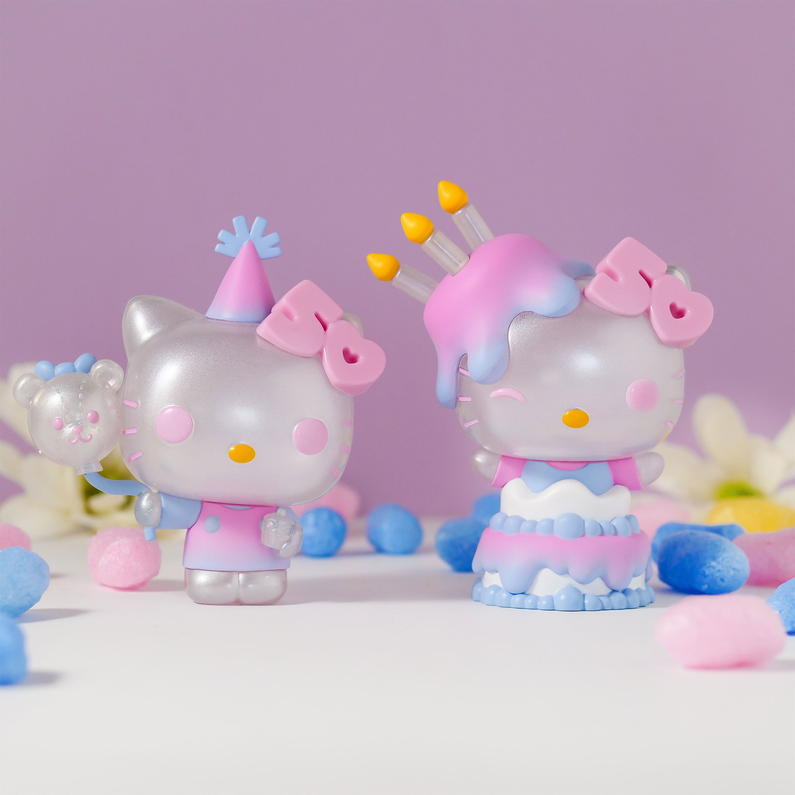 Produktbild Hello Kitty Funko Pop Figur mit Ballon 50th Anniversary