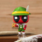 Produktbild Deadpool mit Lederhose Funko Pop Wackelkopf-Figur