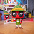 Produktbild Deadpool mit Lederhose Funko Pop Wackelkopf-Figur