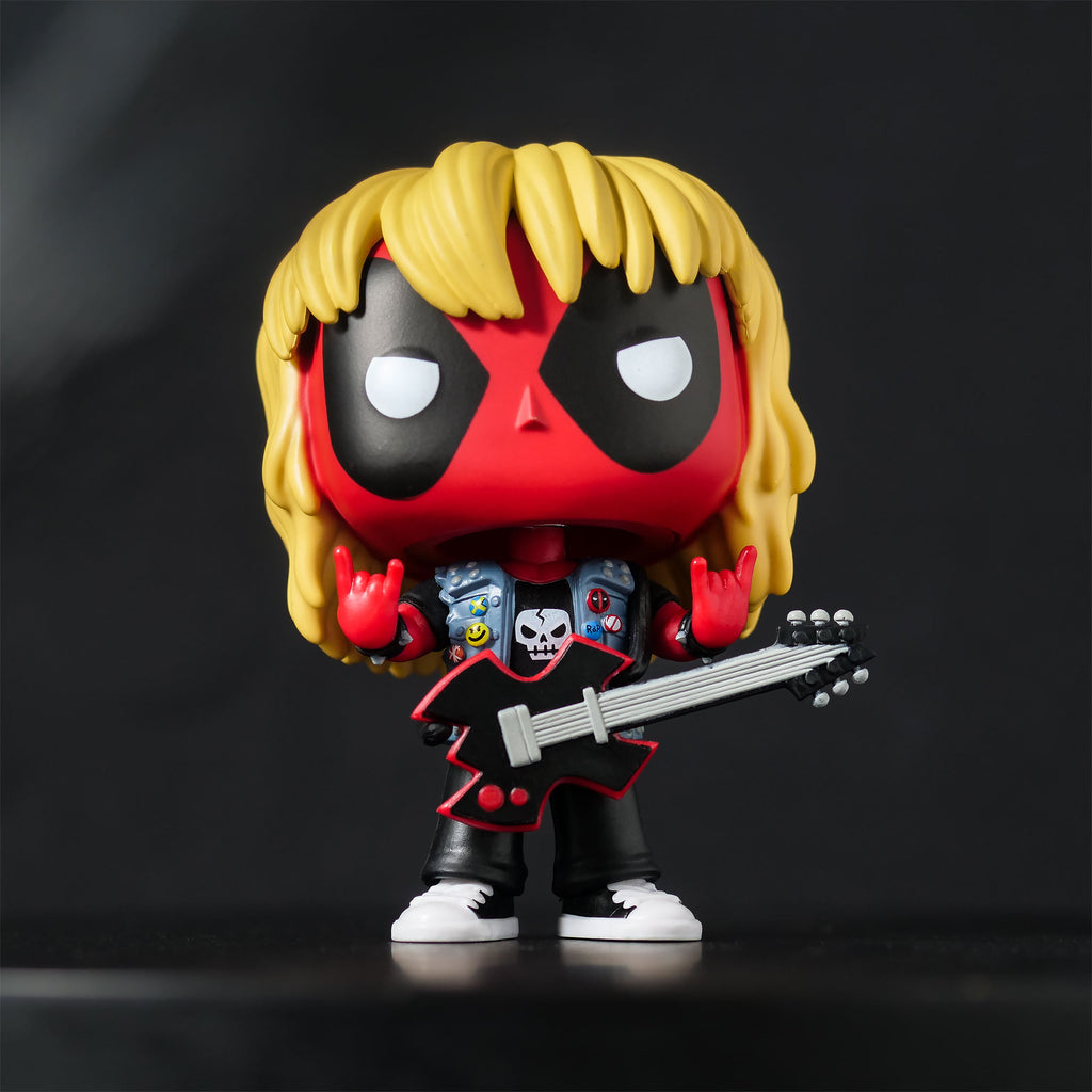Produktbild Deadpool Heavy Metal Funko Pop Wackelkopf-Figur