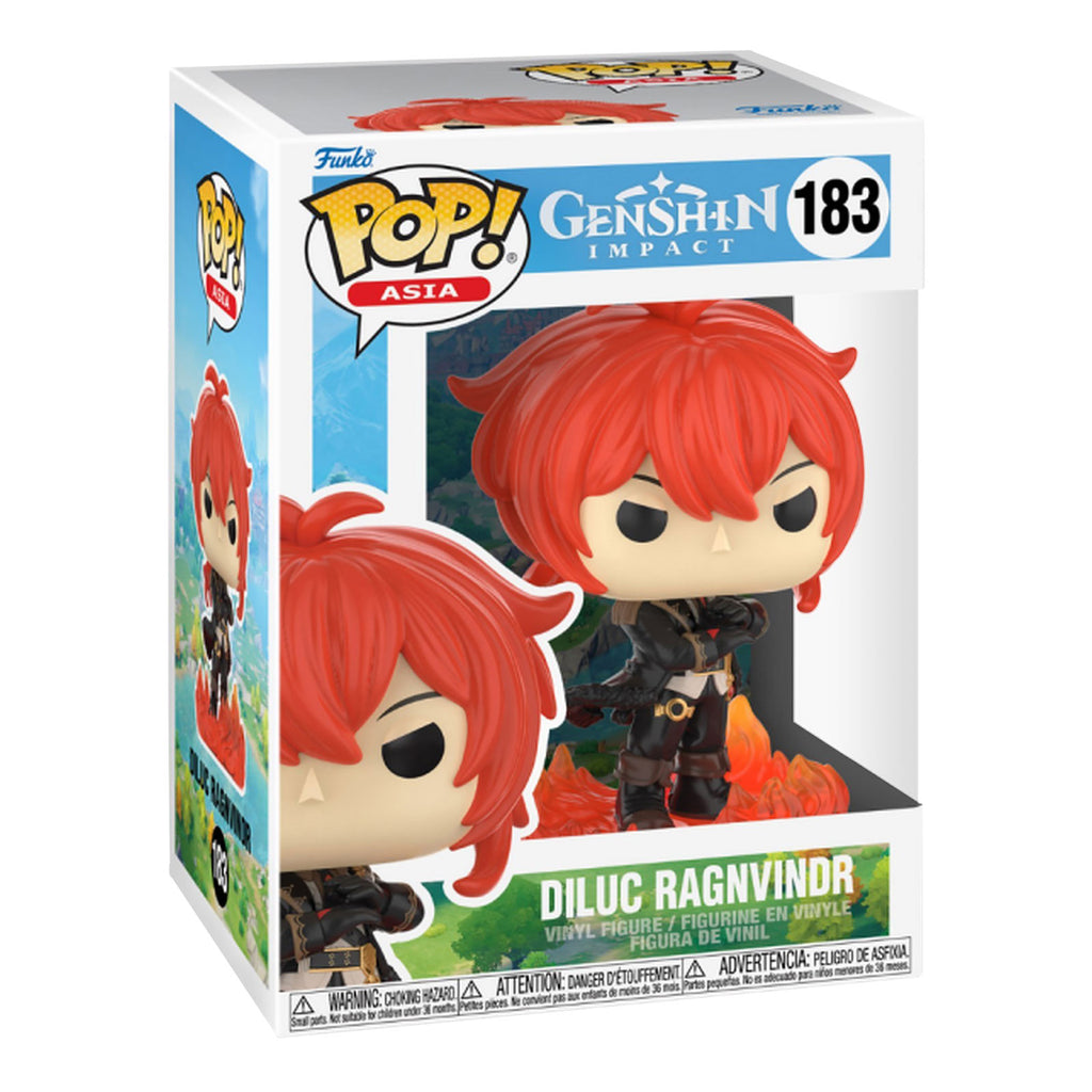 Produktbild Genshin Impact - Diluc Ragnvindr Funko Pop Wackelkopf-Figur