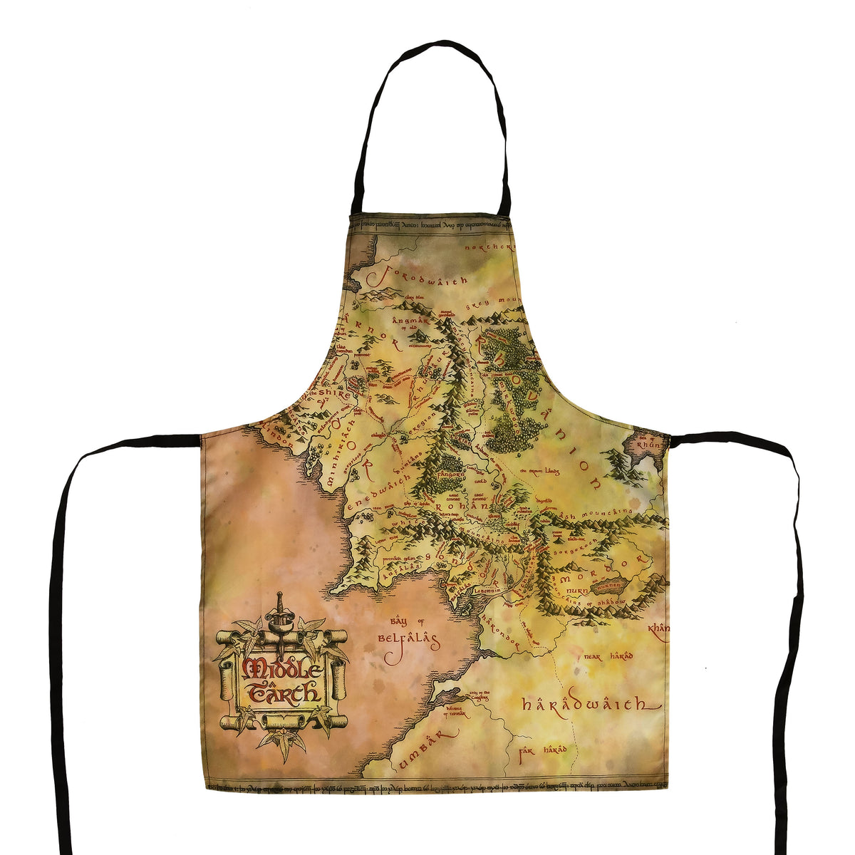 Produktbild Der Herr der Ringe - Mittelerde Karte Schürze