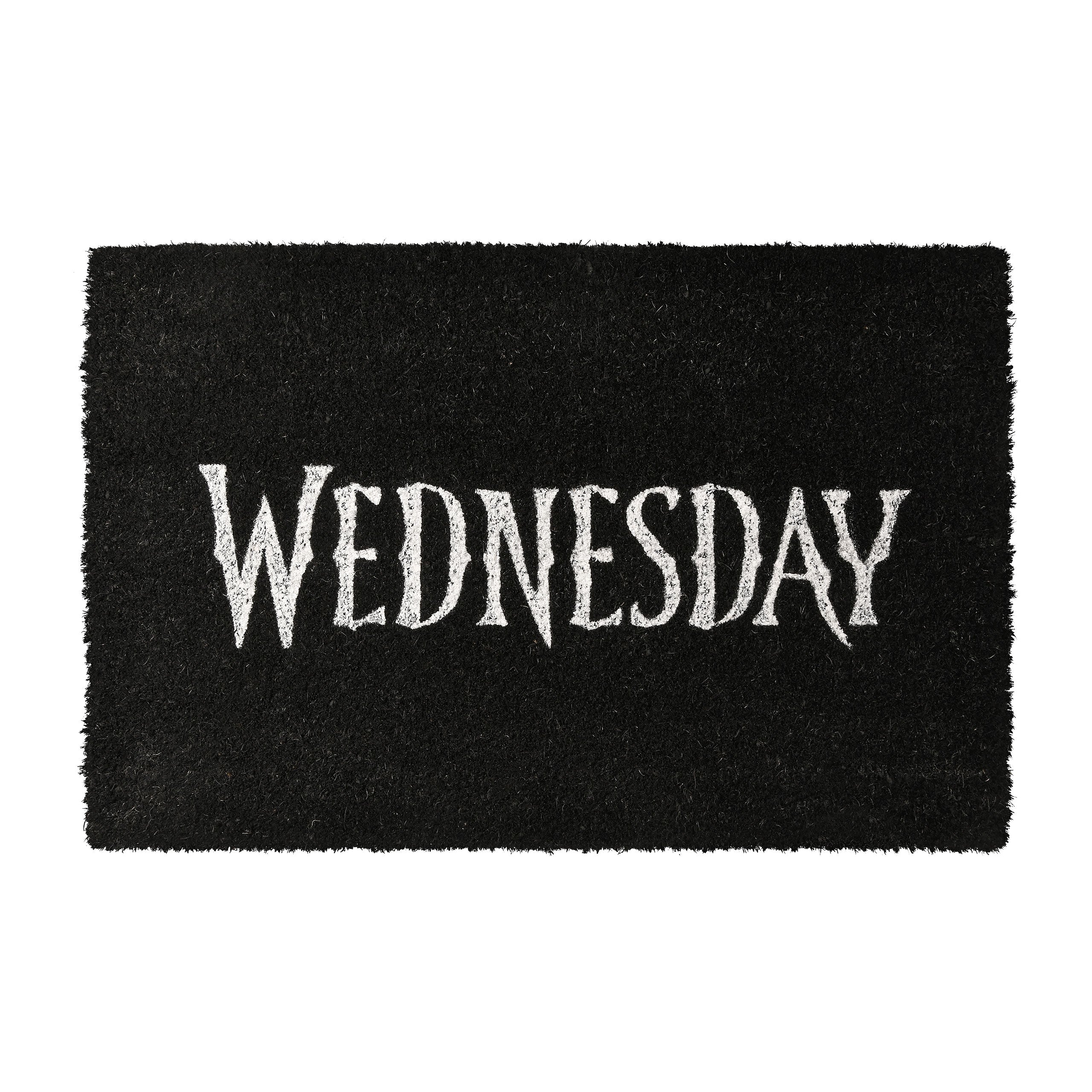 Produktbild Wednesday - Logo Fußmatte
