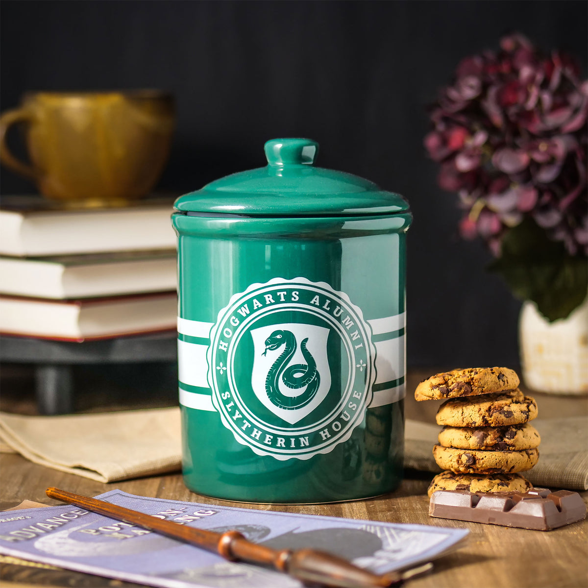 Produktbild Slytherin Hogwarts Alumni Keksdose - Harry Potter