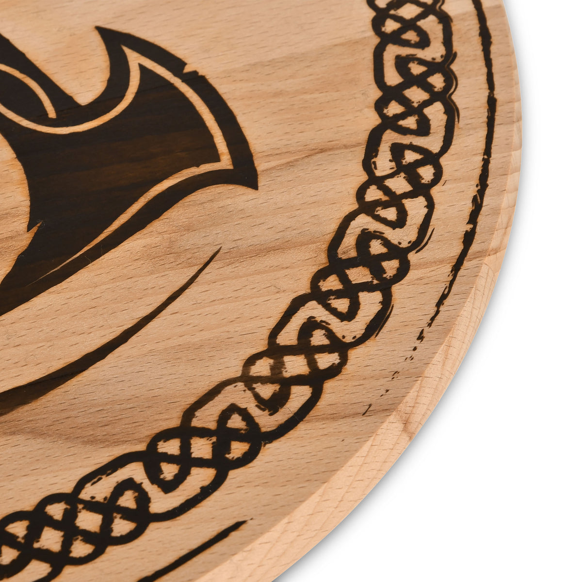 Produktbild Assassin's Creed - Valhalla Logo Schneidebrett Buche