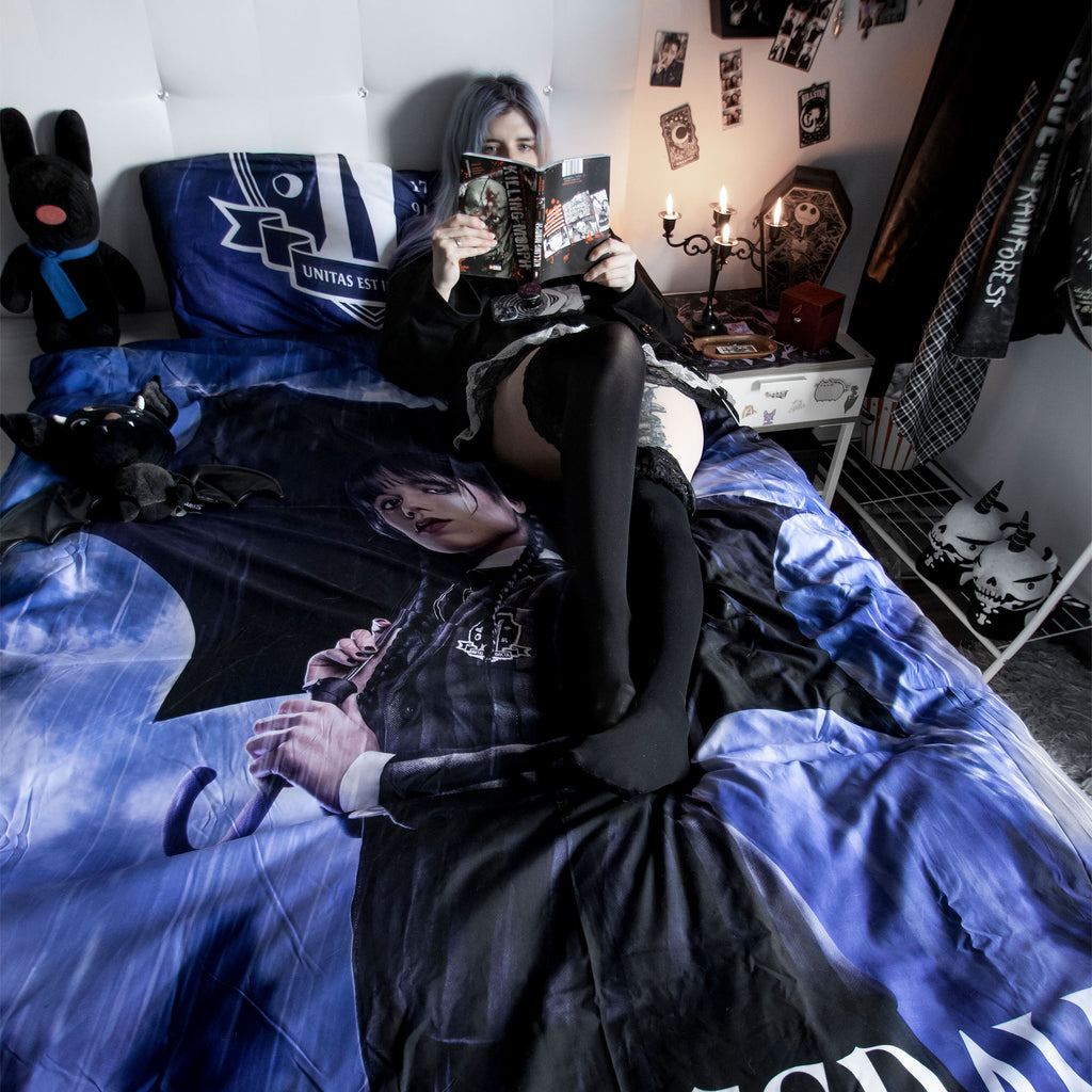 Product image Wednesday - Nevermore Academy Bedding