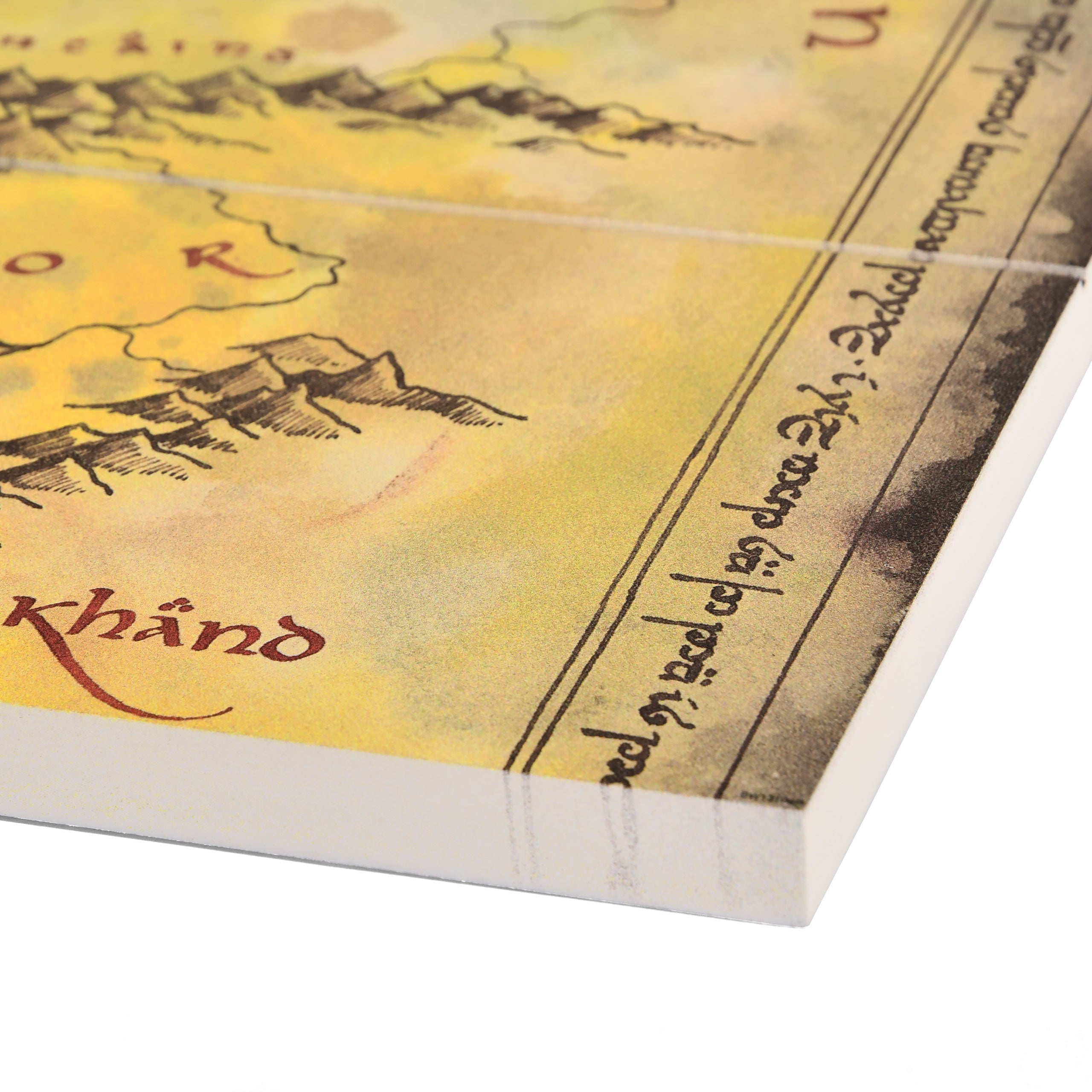 Product image The Lord of the Rings - Middle Earth Map Wooden Wall Art