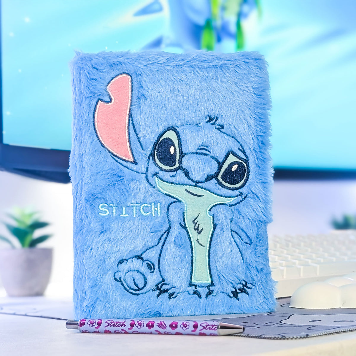 Produktbild Stitch Plüsch Notizbuch - Lilo & Stitch