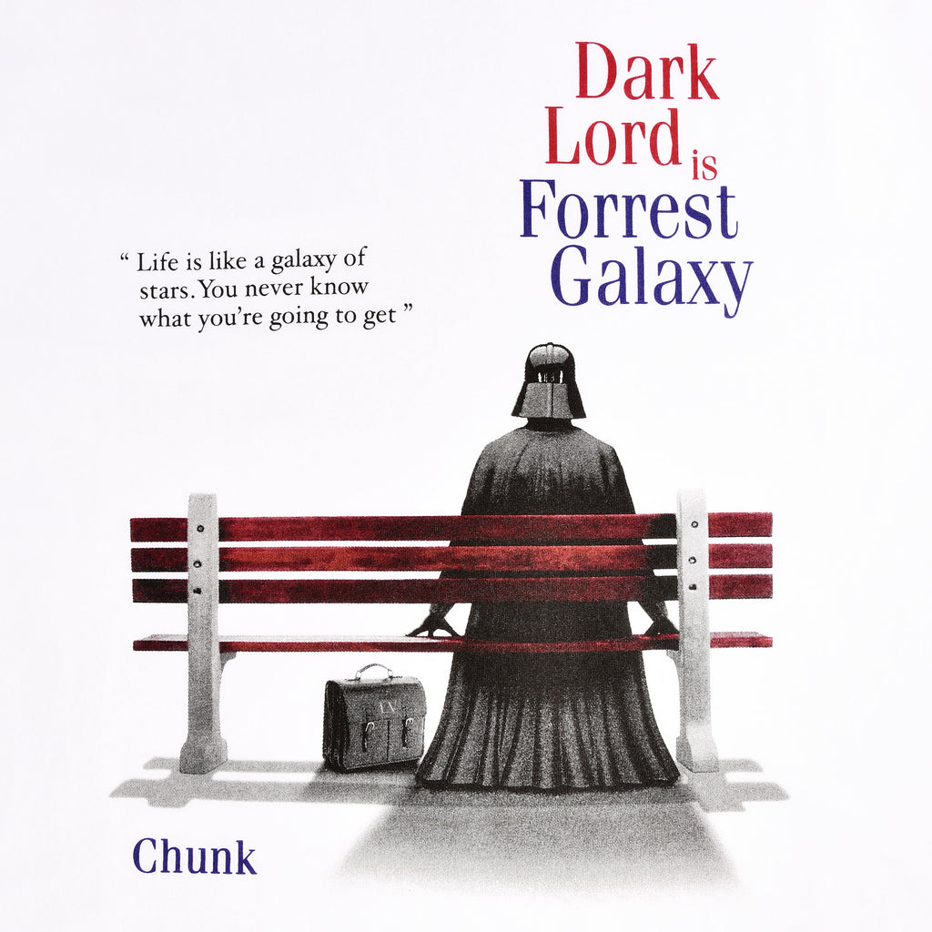 Produktbild Dark Lord is Forrest Galaxy T-Shirt für Star Wars Fans weiß