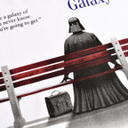 Produktbild Dark Lord is Forrest Galaxy T-Shirt für Star Wars Fans weiß