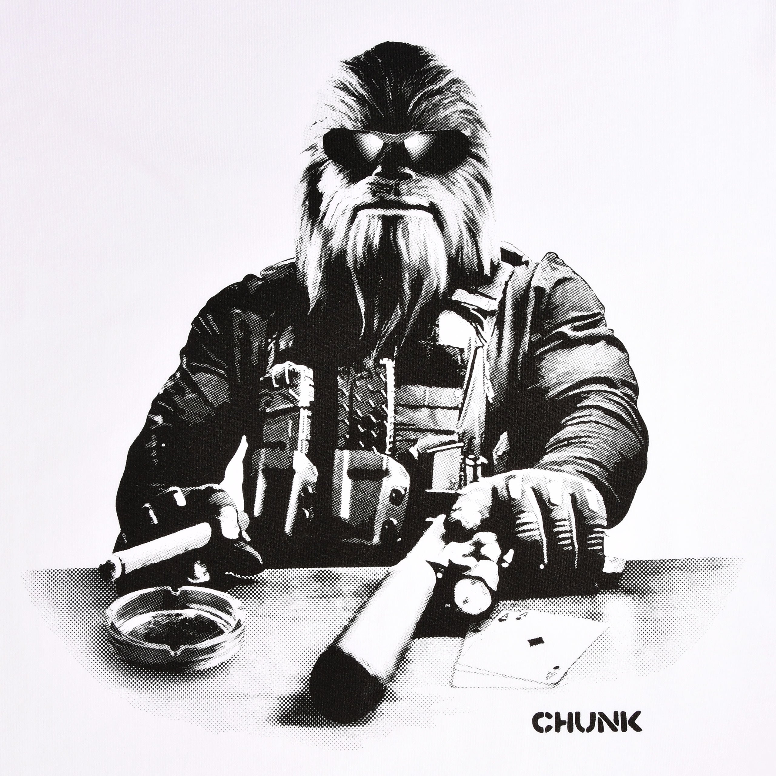 Produktbild Chewie Agent T-Shirt für Star Wars Fans weiß