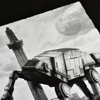 Produktbild Empire Square T-Shirt für Star Wars Fans schwarz