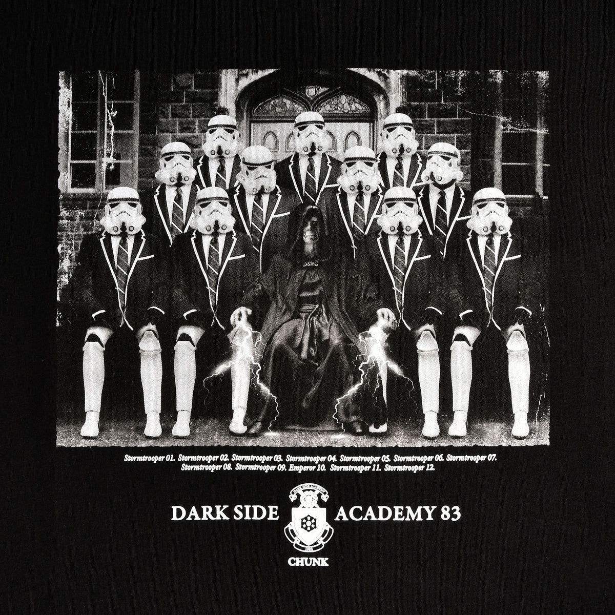 Produktbild Dark Side Academy 83 T-Shirt für Star Wars Fans schwarz