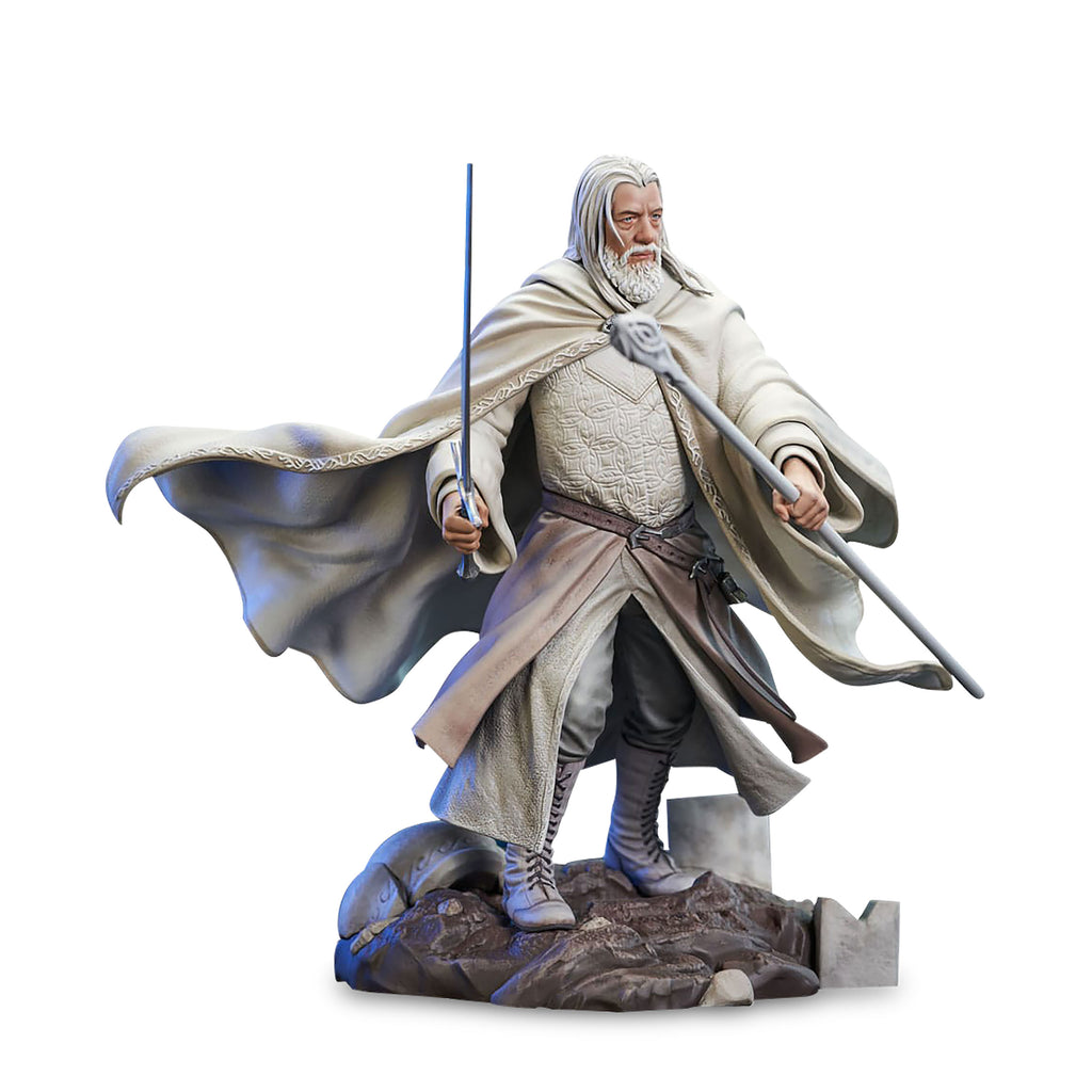 Produktbild Der Herr der Ringe - Gandalf Gallery Deluxe Figur
