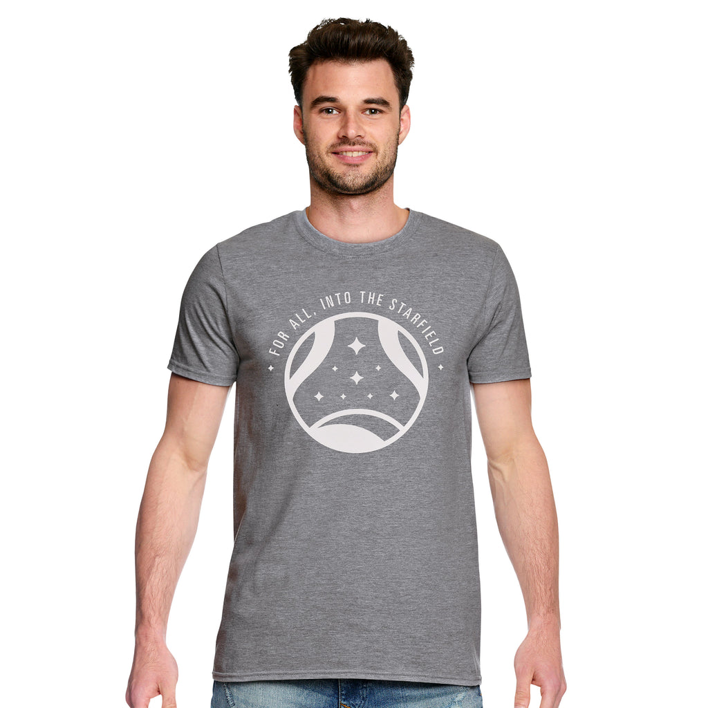 Produktbild Starfield - Into The Starfield T-Shirt grau