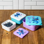 Produktbild Stitch Lunchbox 3er Set - Lilo & Stitch