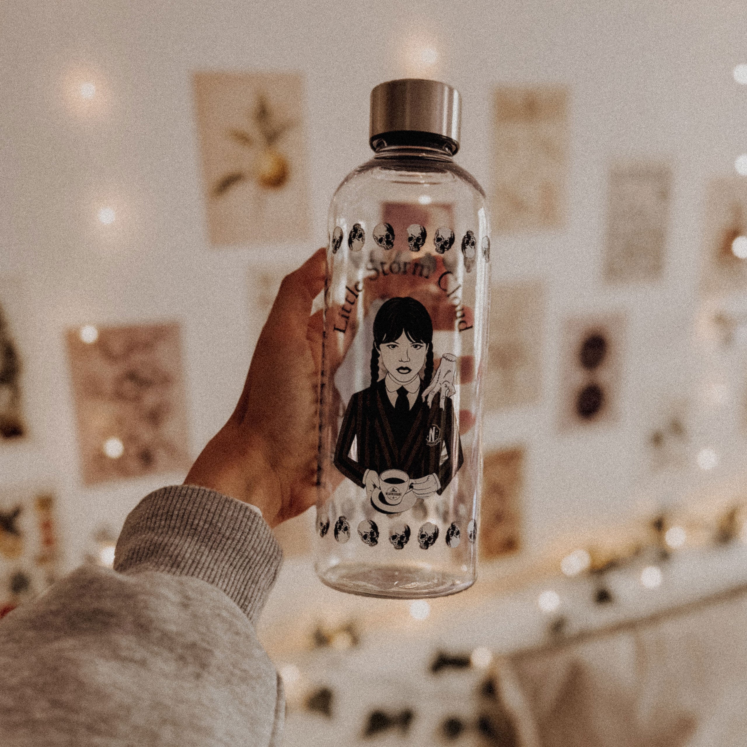 Produktbild Wednesday - We Prefer Spooky Trinkflasche