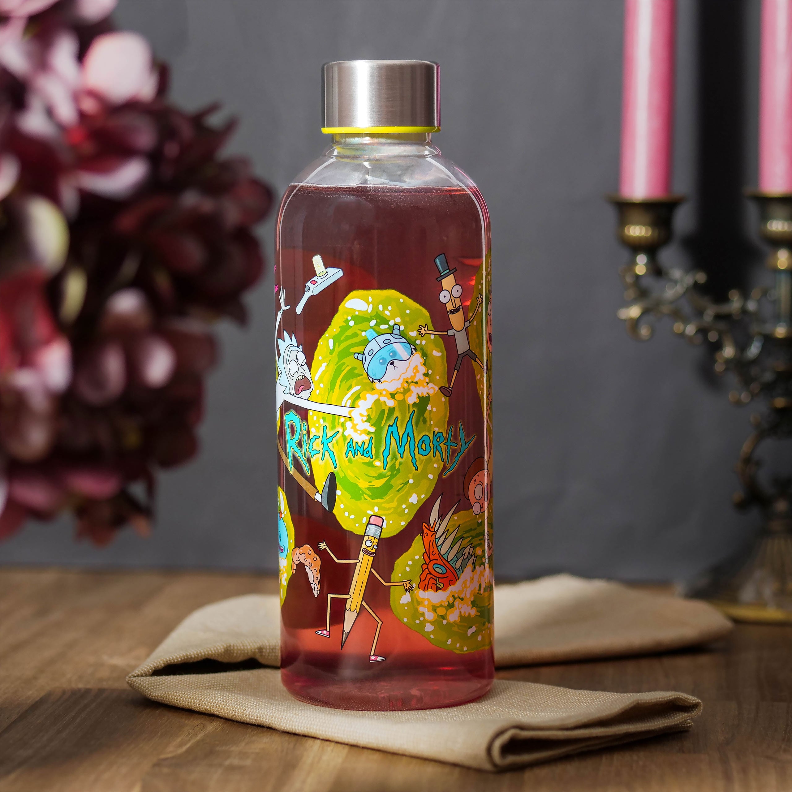 Produktbild Rick and Morty - Portal Trinkflasche