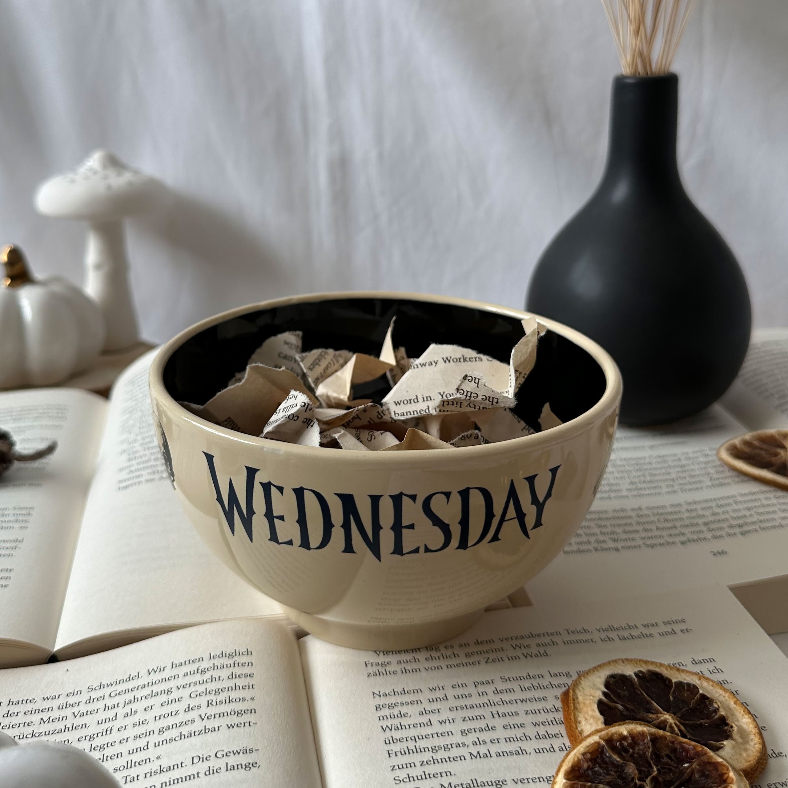 Produktbild Wednesday - Logo Müslischale