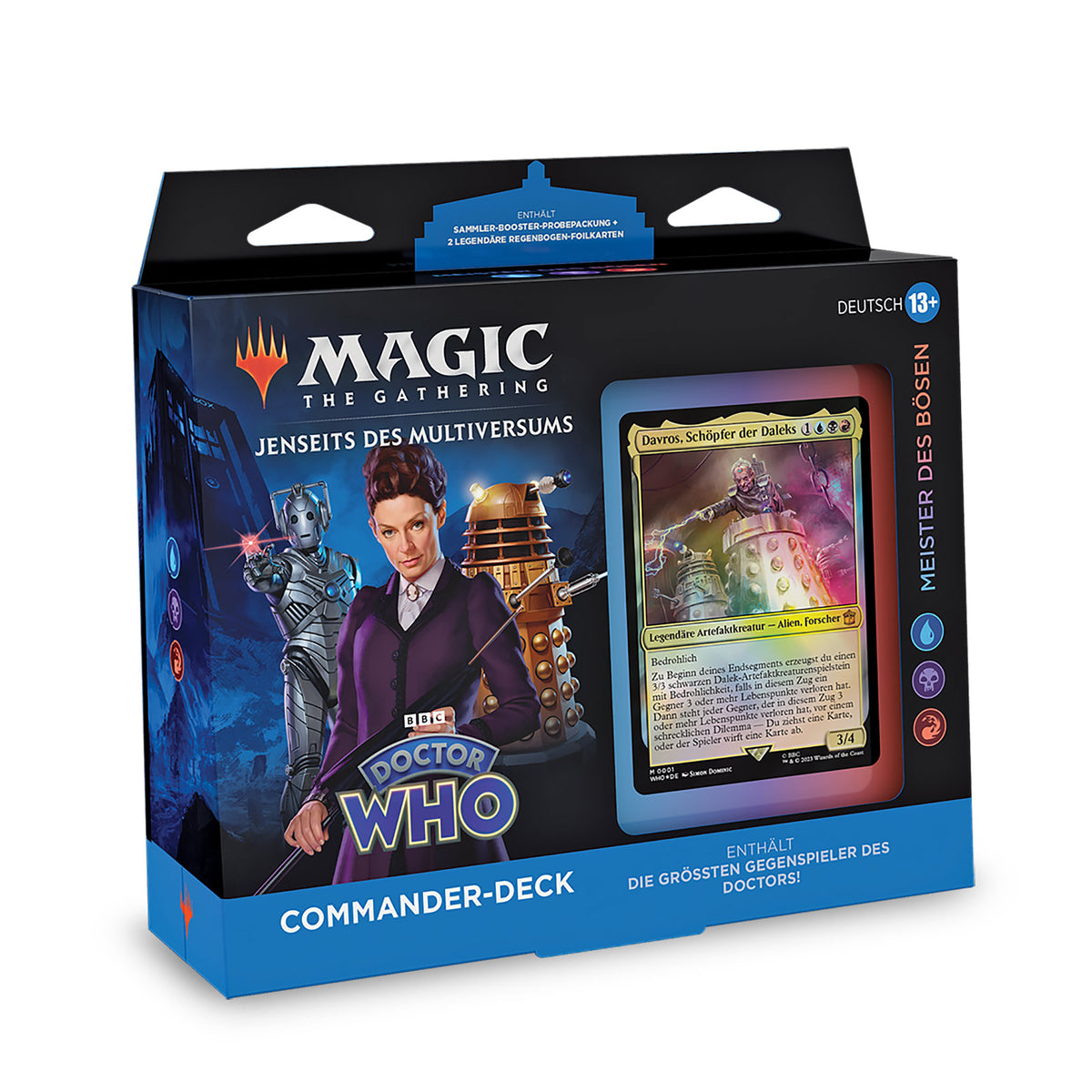 Produktbild Doctor Who Meister des Bösen Commander Deck - Magic The Gathering