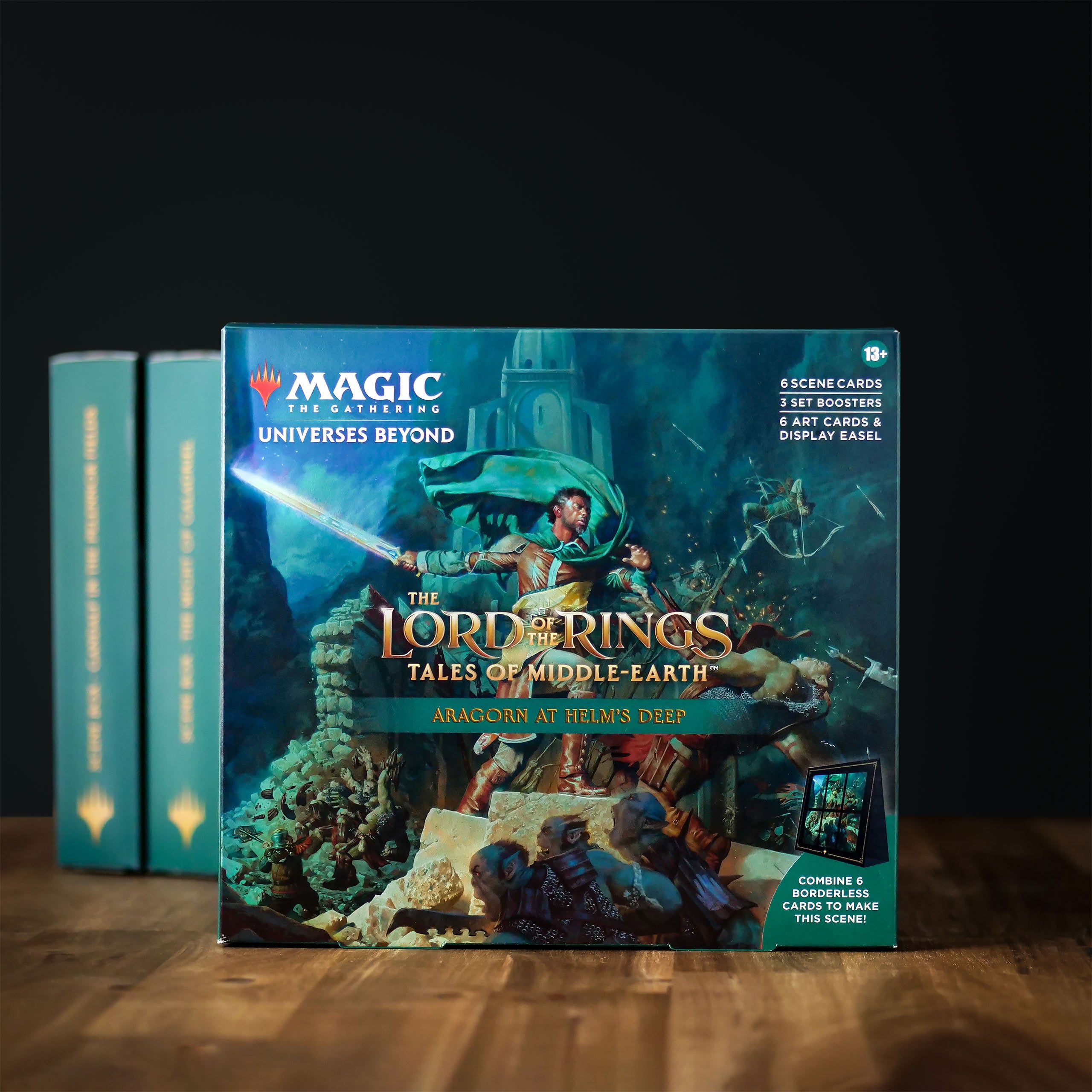 Produktbild Der Herr der Ringe Tales of Middle-Earth - Aragorn At Helm's Deep Character Box - Magic The Gathering