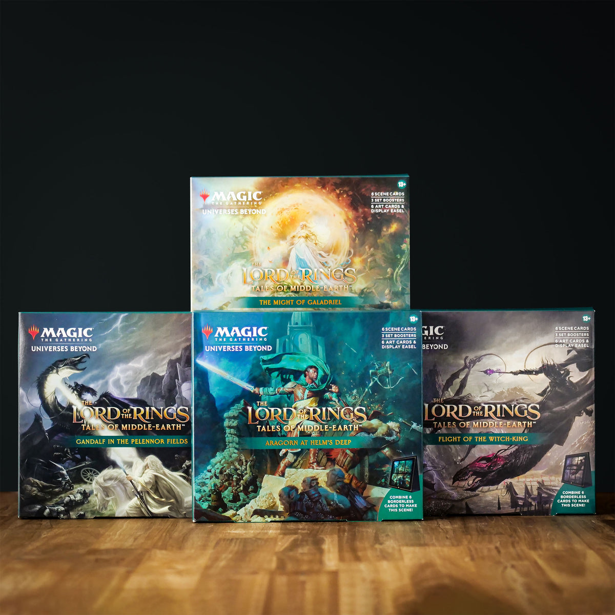 Produktbild Der Herr der Ringe Tales of Middle-Earth - Aragorn At Helm's Deep Character Box - Magic The Gathering