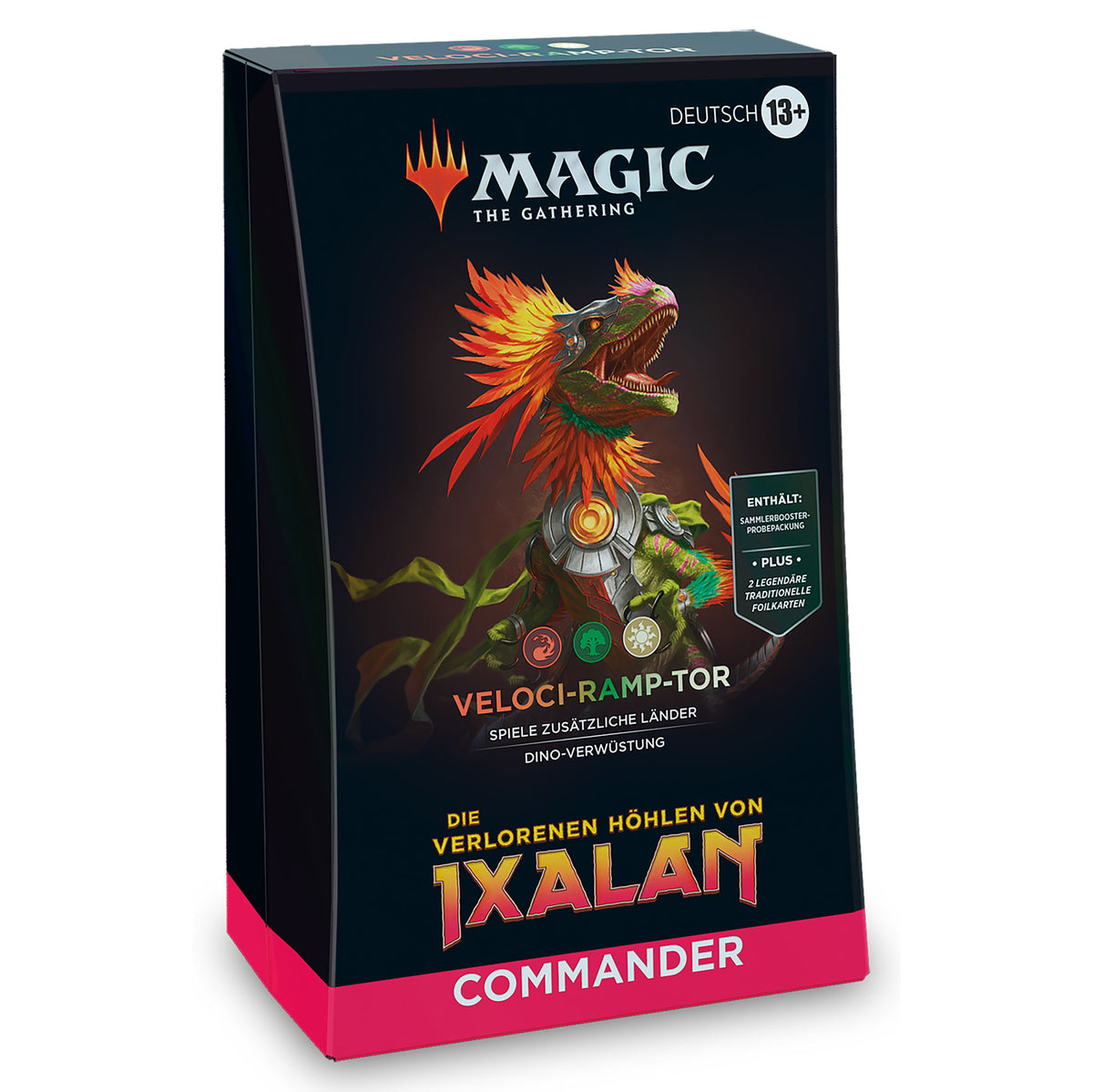 Produktbild Die verlorenen Höhlen von Ixalan - Veloci-Ramp-Tor Commander Deck - Magic The Gathering