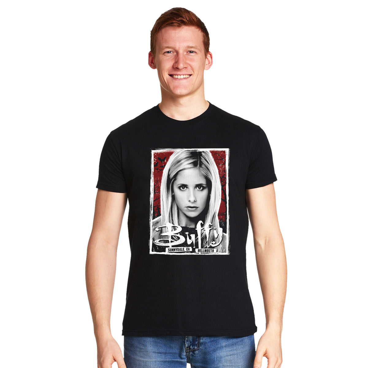 Produktbild Vampirjägerin T-Shirt für Buffy Fans schwarz