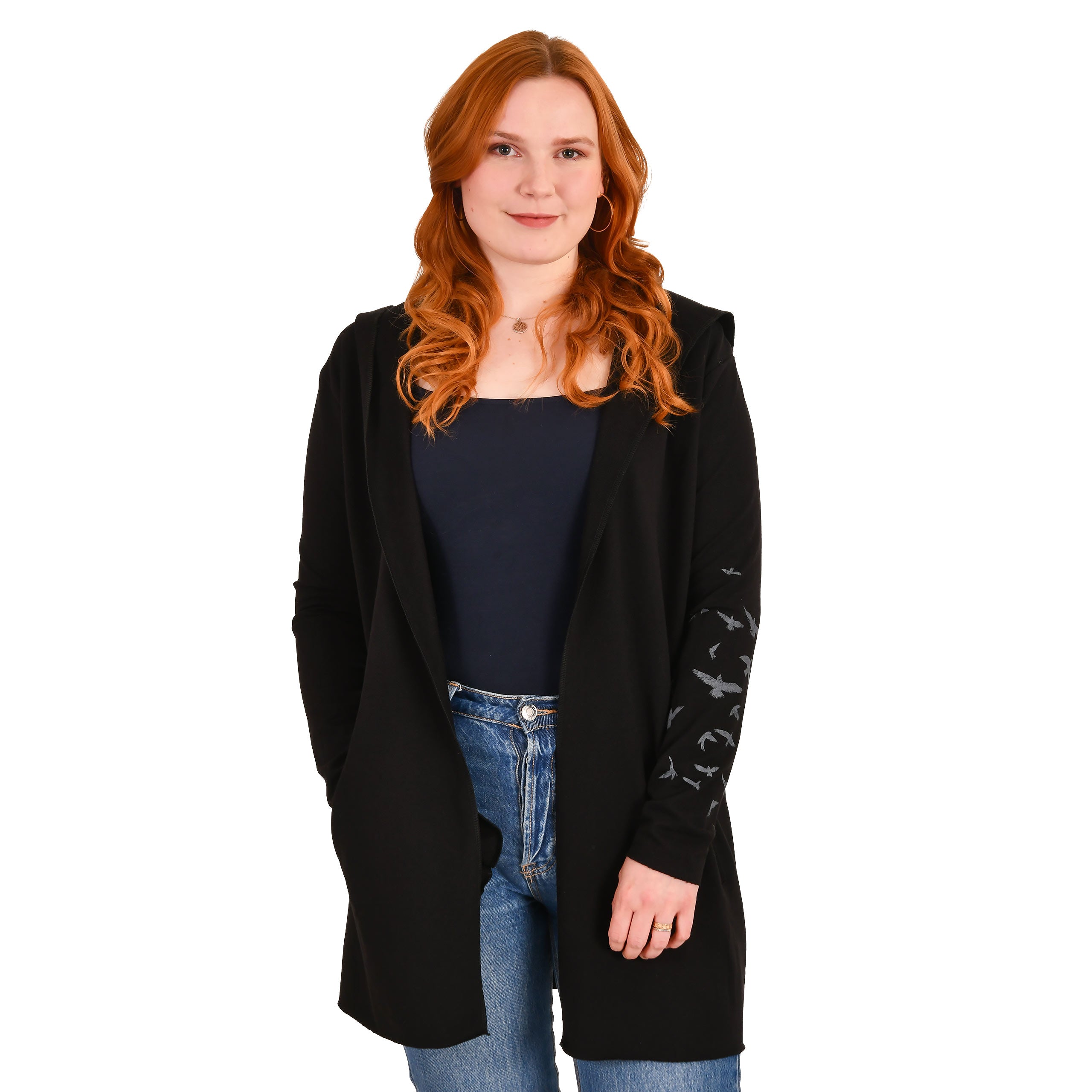 Produktbild Wednesday - Solitude Suits Me Kapuzen Cardigan
