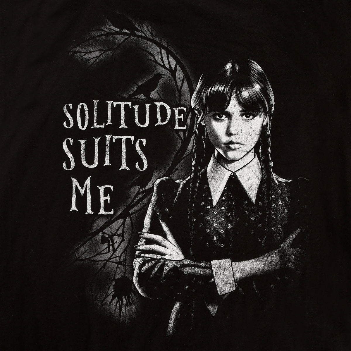 Produktbild Wednesday - Solitude Suits Me Kapuzen Cardigan