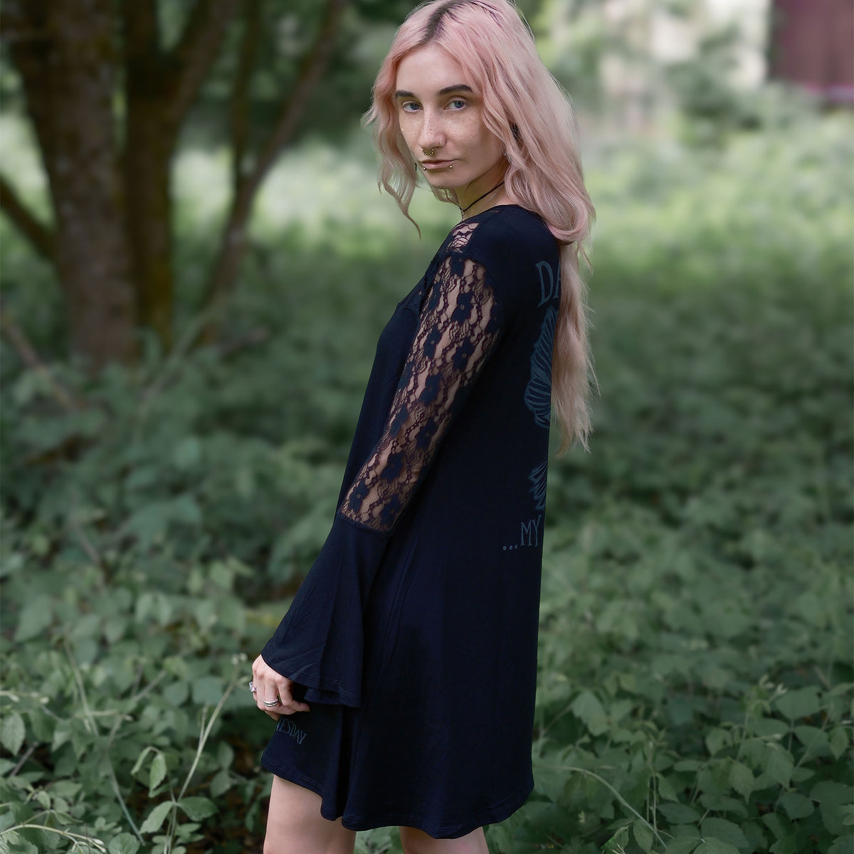 Produktbild Wednesday - Darkness Minikleid