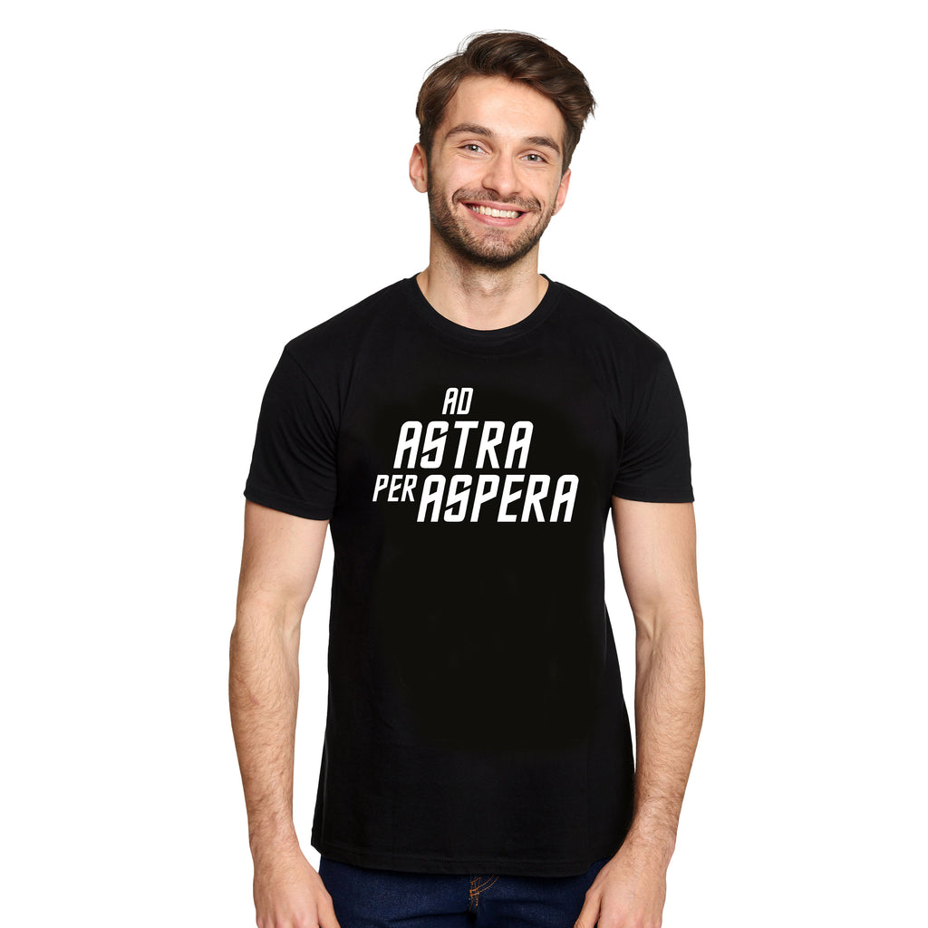 Produktbild Ad Astra Per Aspera T-Shirt für Star Trek Fans schwarz