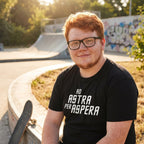 Produktbild Ad Astra Per Aspera T-Shirt für Star Trek Fans schwarz