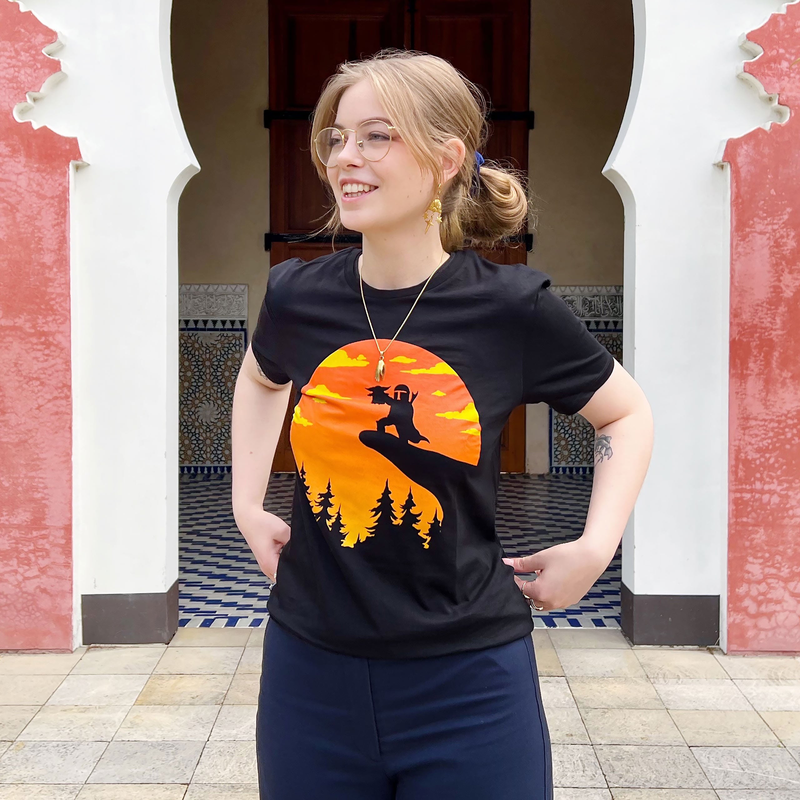 Produktbild Circle of Life T-Shirt für Mandalorian Fans schwarz