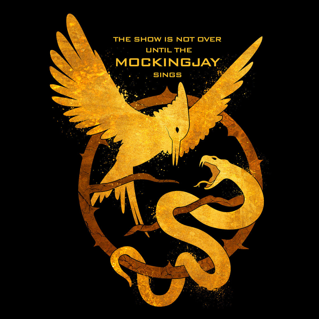 Produktbild Songbird and Snake T-Shirt für Tribute von Panem Fans schwarz
