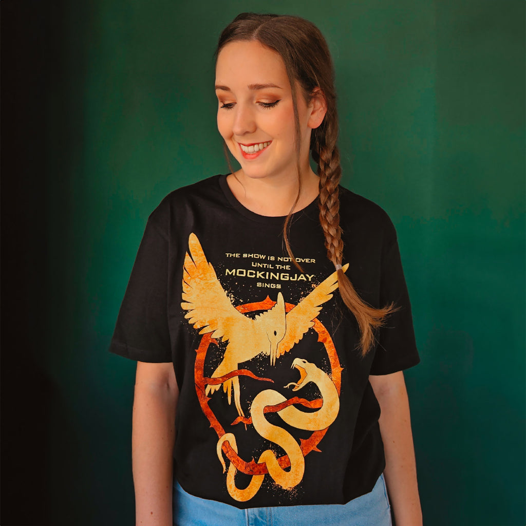 Produktbild Songbird and Snake T-Shirt für Tribute von Panem Fans schwarz