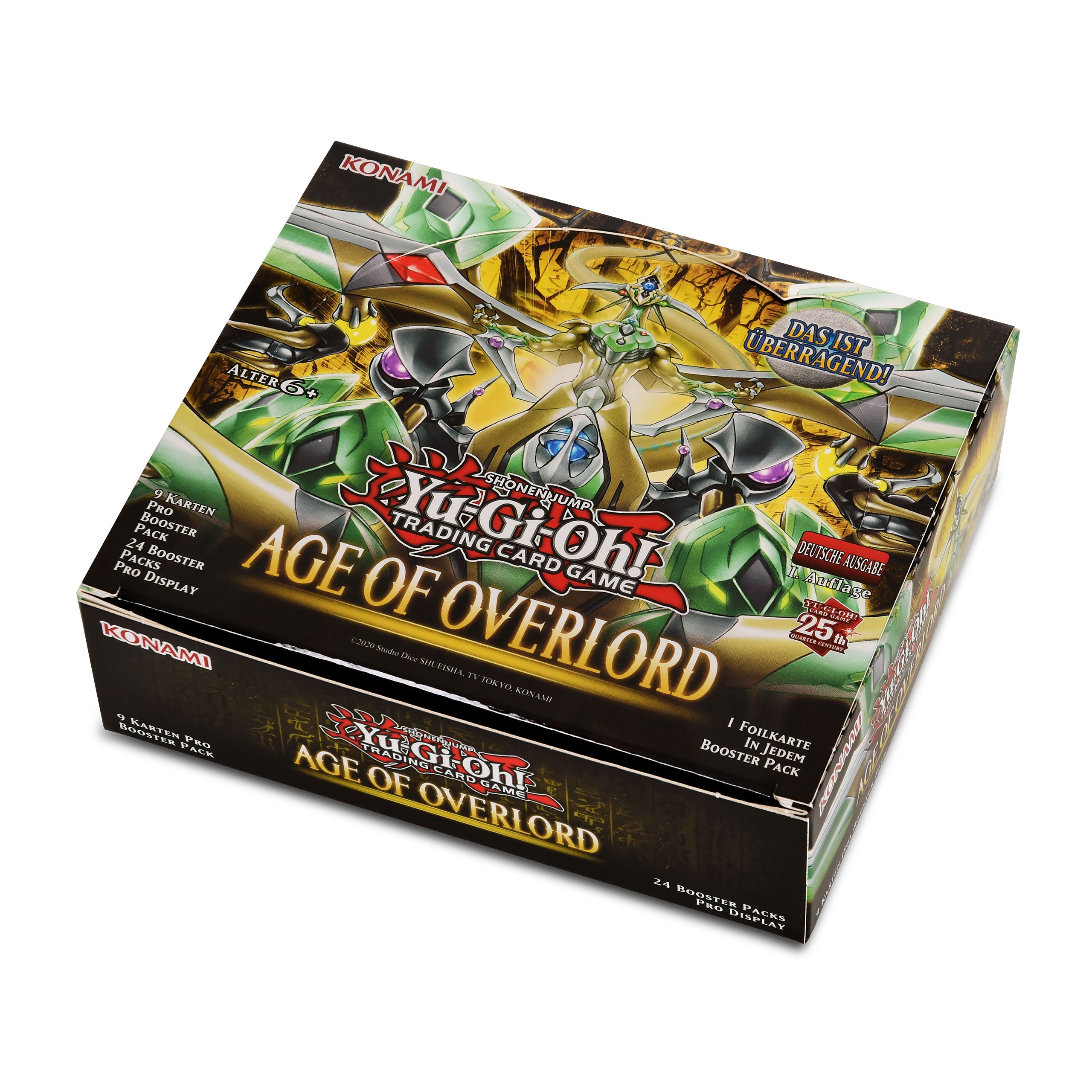Produktbild Yu-Gi-Oh! - Age of Overlord Booster Display deutsch